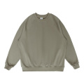 Herbst neue feste Farbe Lose Crew Neck Sweatshirt